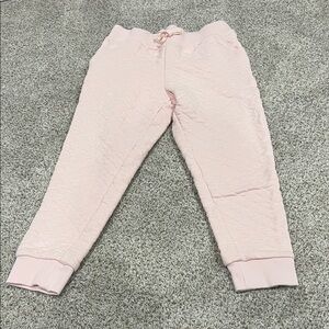 Janie & Jack quilted jogger, size 6